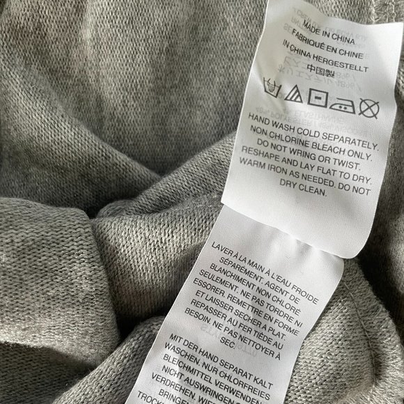 J.CREW Gray Long Sleeve Sweater - Picture 4 of 4